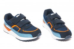 Pantofi sport copii  - Adidasi baieti 373 albastru blu 30-35