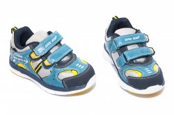 Pantofi sport copii - Adidasi baieti 376 albastru 25-30