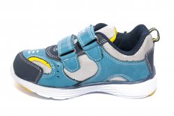 Pantofi sport copii - Adidasi baieti 376 albastru 25-30