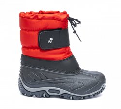 Apreskiuri copii  - Apreskiuri copii impermeabile cu blana pj shoes Fun negru 21-36