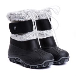 Apreskiuri copii  - Apreschiuri fete impermeabile pentru zapada Fun argintiu 21-36