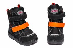 Apreskiuri copii  - Apreskiuri copii impermeabile cu membrana GT tex 95113 negru orange 20-25