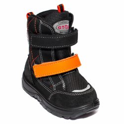 Apreskiuri copii  - Apreskiuri copii impermeabile cu membrana GT tex 95113 negru orange 20-25