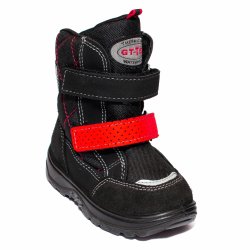 Apreskiuri copii  - Apreskiuri copii impermeabile cu membrana GT tex 95113 negru orange 20-25