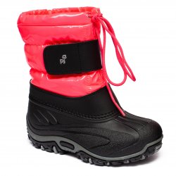 Apreskiuri copii  - Apreskiuri copii impermeabile cu blana pj shoes Fun negru 21-36