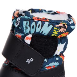 Apreskiuri copii  - Apreskiuri impermeabile copii pentru zapada Fun blu print 21-36