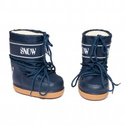 Apreskiuri copii  - Boots de zapada copii snow 2531 blu 23-40
