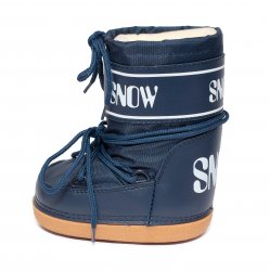 Apreskiuri copii  - Boots de zapada copii snow 2531 blu 23-40