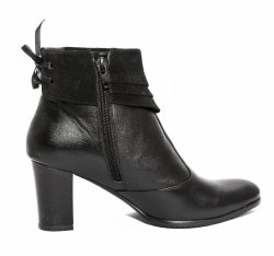 Ghete dama blana - Ghete dama piele 509 negru 35-40