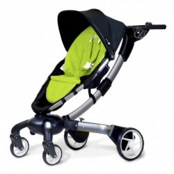 Carucioare copii - Caruciore copii origami cu pliere automatizata 4 moms verde