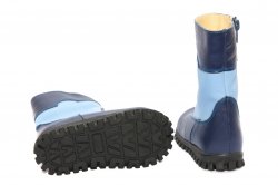 Cizme copii - Cizme baieti blana 1395 albastru blue 20-25