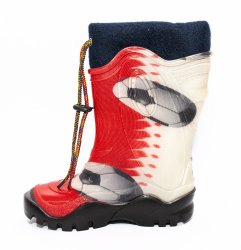Cizme cauciuc copii  - Cizme copii din cauciuc cu blana 4 Minge