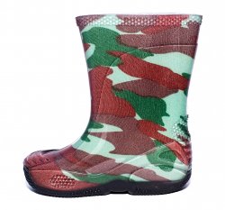 Cizme cauciuc copii - Cizme cauciuc copii de ploaie 2 camuflaj v 20-30