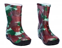 Cizme cauciuc copii - Cizme cauciuc copii de ploaie 2 camuflaj v 20-30