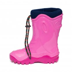 Cizme cauciuc copii  - Cizme cauciuc de zapada fete cu blana 4 roz mov blu 24-39