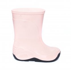Cizme cauciuc copii  - Cizme cauciuc fete 2 roz pal 20-30