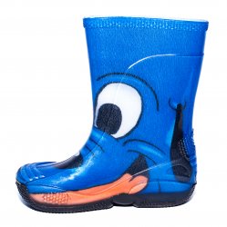 Cizme cauciuc copii  - Cizme copii cauciuc de ploaie catel blu 20-30