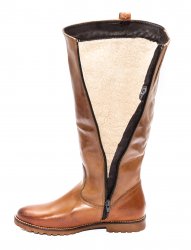 Cizme dama piele - Cizme dama blana pier one 18H04 coniac 36-41