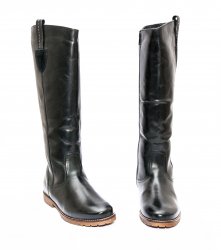 Cizme dama piele - Cizme dama blana pier one 18H04 negru 36-41
