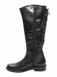Cizme dama piele  - Cizme dama piele 76757 negru 36-41