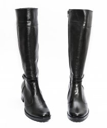 Cizme dama piele - Cizme dama vatuite 219 negru box 35-41