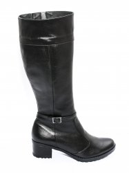 Cizme dama piele - Cizme dama vatuite 219 negru box 35-41