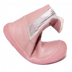 Cizme copii - Cizme fete flexibilie vatuite Pj Shoes Leyla negru 20-26