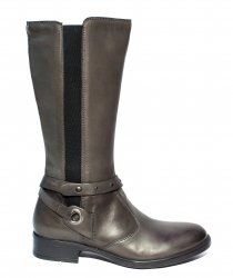 Cizme copii  - Cizme fete piele naturala Eram 6642 gri 30-39