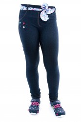 Pantaloni copii  - Colanti fete gen blug 997 albastru