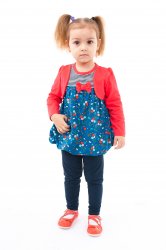 Compleuri-treninguri copii  - Compleuri copii 995 corai albastru