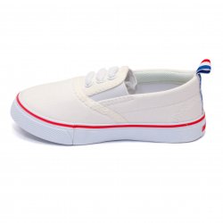 Tenisi copii  - Espadrile copii cu talonet 1349 alb 26-31