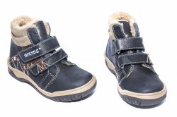 Ghete blana copii - Ghete baieti blana hokide 371 blu 26-30