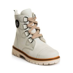 Ghete blana copii - Ghete blana copii din piele Pj Shoes King alb 27-36