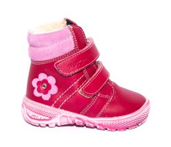 Ghete blana copii - Ghete blana fete iarna hokide 370 fuxia 19-25