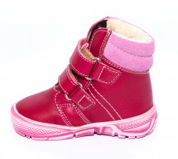 Ghete blana copii - Ghete blana fete iarna hokide 370 fuxia 19-25