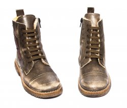 Ghete blana copii - Ghete copii blana pj shoes King kaki 27-36