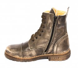Ghete blana copii - Ghete copii blana pj shoes King kaki 27-36
