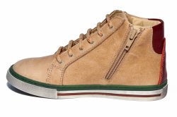 Ghete copii  - Ghete copii din piele Pj shoes Vito bej 30-38