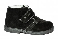 Ghete copii  - Ghete copii piele intoarsa hokide 704 kaki blu 18-25