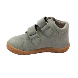 Ghete copii  - Ghete copii flexibile din piele cu talonet AV415 olive bej 17-30