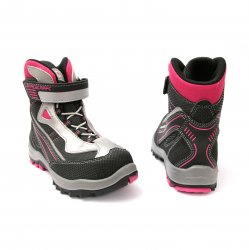 Ghete goretex copii - Ghete copii goretex 85302 negru fuxia