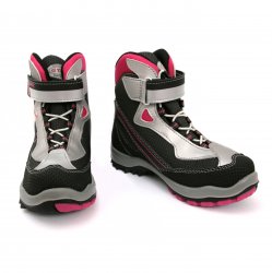 Ghete goretex copii - Ghete copii goretex 85302 negru fuxia