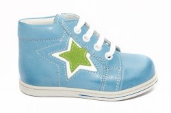 Ghete copii  - Ghete copii piele hokide 378 turcoaz 18-24