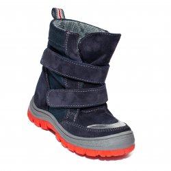Ghete goretex copii  - Ghete copii impermeabile goretex Linz albastru 24-36