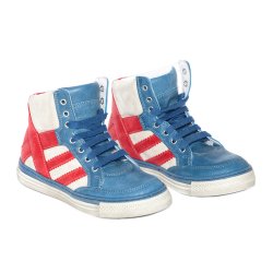 Ghete copii  - Ghete copii pj shoes Box albastru rosu