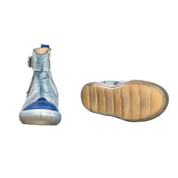 Ghete blana copii  - Ghete copii blana pj shoes Jonas albastru