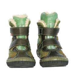 Ghete blana copii - Ghete copii blana pj shoes Kiro kaki 20-29