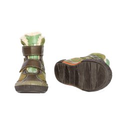Ghete blana copii - Ghete copii blana pj shoes Kiro kaki 20-29