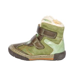 Ghete blana copii - Ghete copii blana pj shoes Kiro kaki 20-29