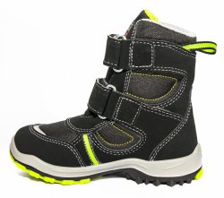 Ghete goretex copii  - Ghete copii waterproof goretex 85408 negru verde